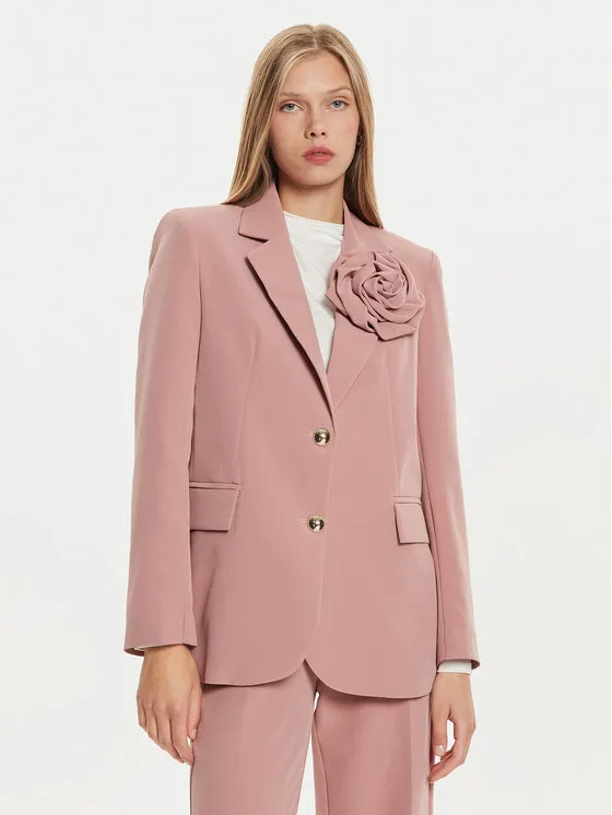 Maryley Σακάκι · Ροζ · Regular Fit