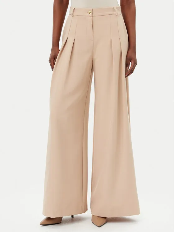 Maryley Παντελόνι υφασμάτινο · Μπεζ · Regular Fit