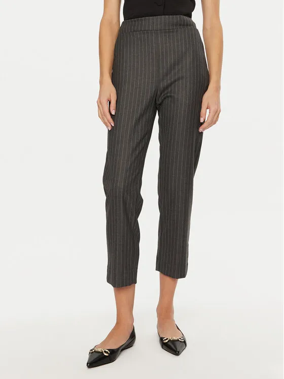 Maryley Παντελόνι υφασμάτινο · Γκρι · Regular Fit