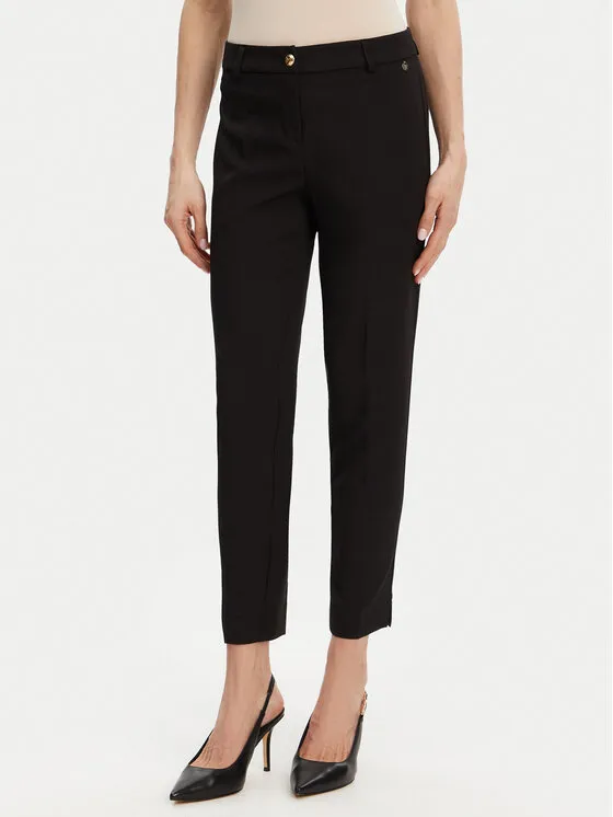 Maryley Παντελόνι υφασμάτινο · Μαύρο · Regular Fit