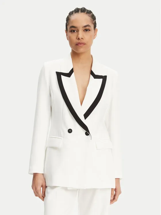 Maryley Σακάκι · Λευκό · Regular Fit