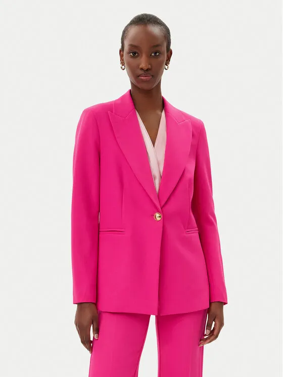 Maryley Σακάκι · Ροζ · Regular Fit