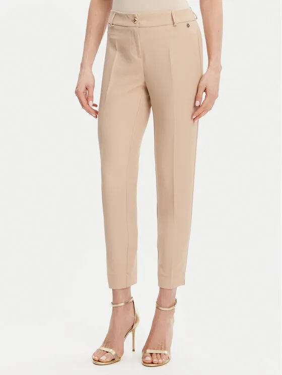 Maryley Παντελόνι υφασμάτινο · Μπεζ · Regular Fit