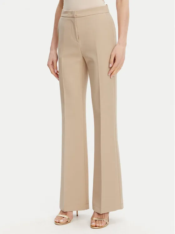 Maryley Παντελόνι υφασμάτινο · Μπεζ · Regular Fit