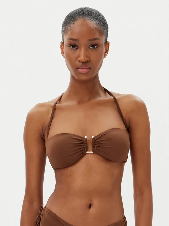 Max Mara Beachwear Μπικίνι πάνω μέρος · Καφέ
