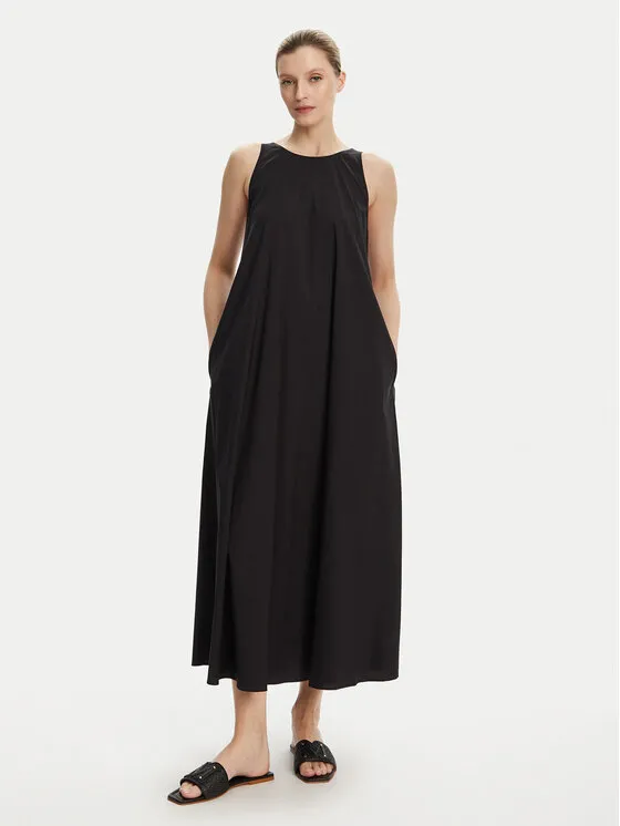 Max Mara Beachwear Φόρεμα καλοκαιρινό · Μαύρο · Midi