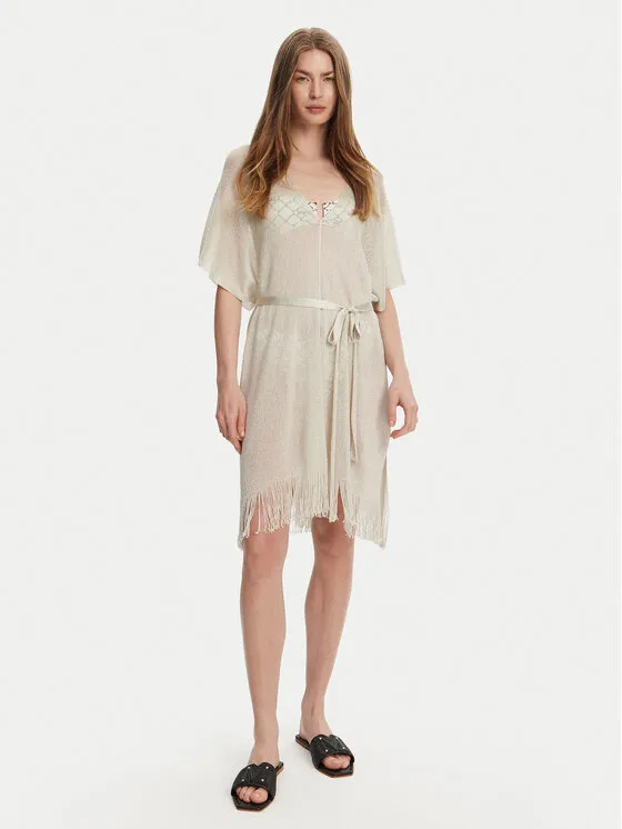 Max Mara Beachwear Κιμονό · Μπεζ
