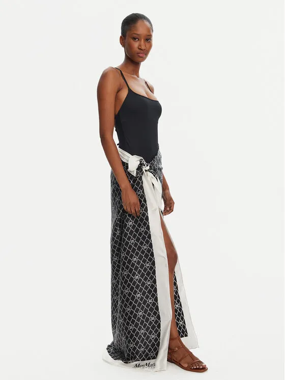 Max Mara Beachwear Φουλάρι · Μαύρο