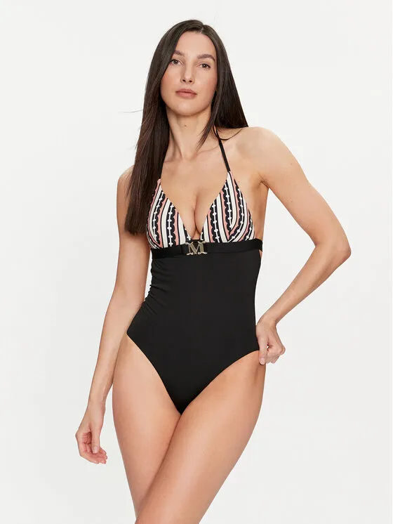 Max Mara Beachwear Μαγιό · Μαύρο