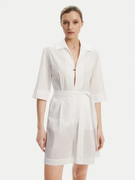 Max Mara Beachwear Ολόσωμη φόρμα · Λευκό · Πριν από το γόνατο