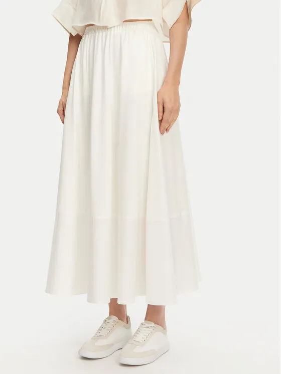 Max Mara Φούστα σε γραμμή Α · Λευκό · Maxi