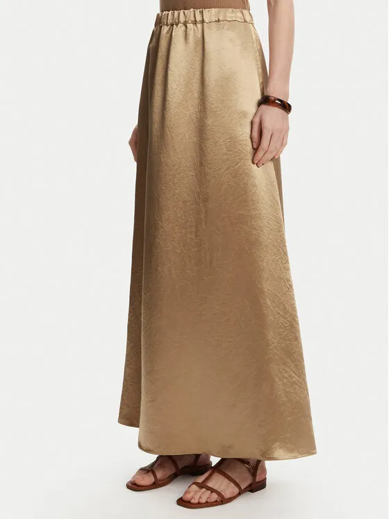Max Mara Φούστα σε γραμμή Α · Μπεζ · Maxi