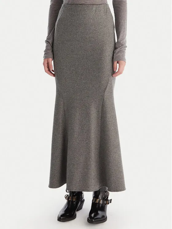 Φούστα maxi · Γκρι · Maxi