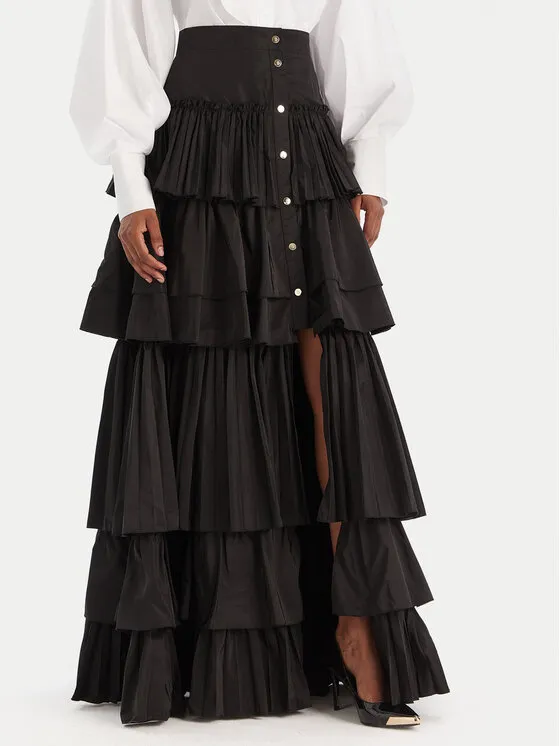 Φούστα maxi · Μαύρο · Maxi