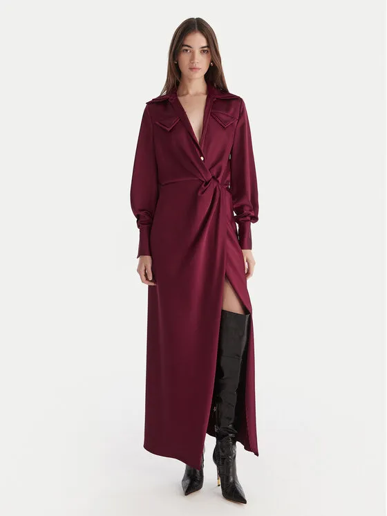 Φόρεμα βραδινό · Μπορντό · Maxi