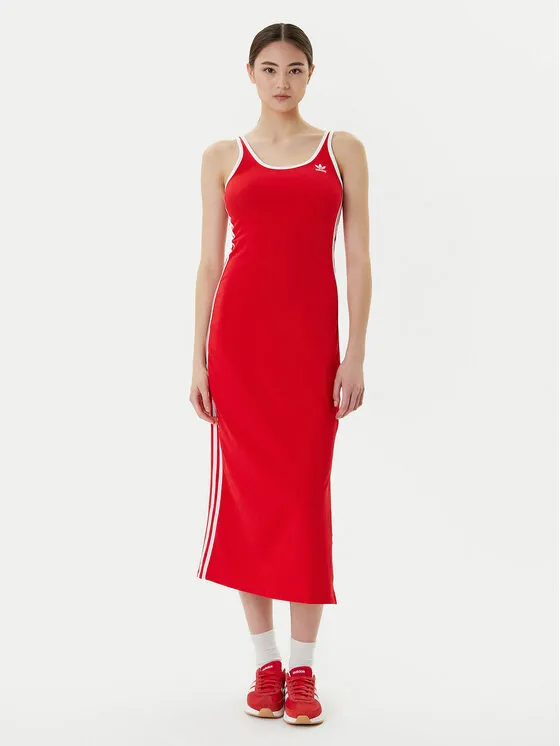 Φόρεμα καθημερινό · Κόκκινο · Maxi