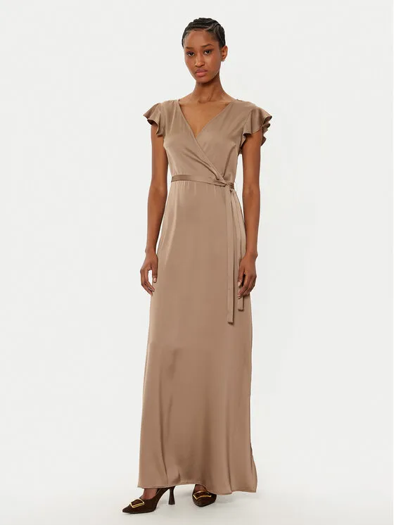 Φόρεμα βραδινό · Καφέ · Maxi