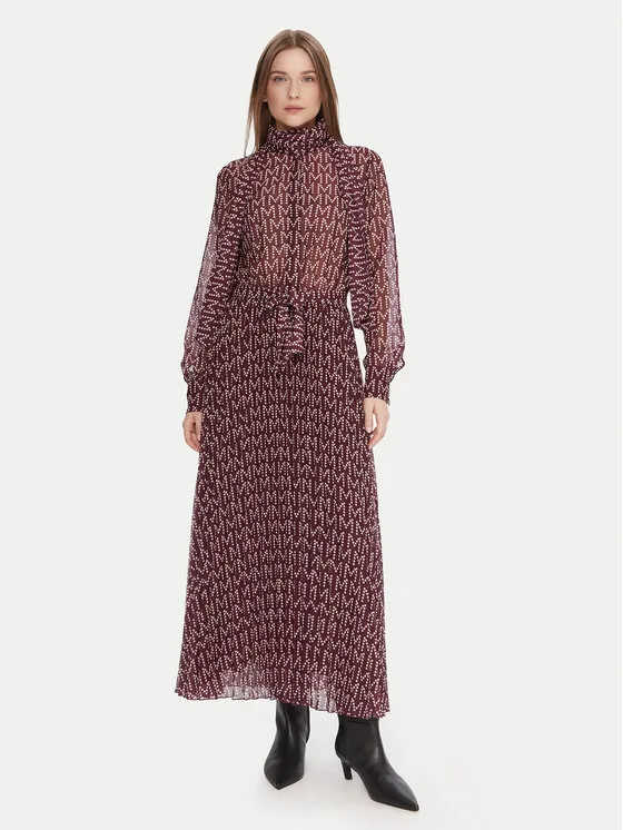 Φόρεμα καθημερινό · Μπορντό · Maxi