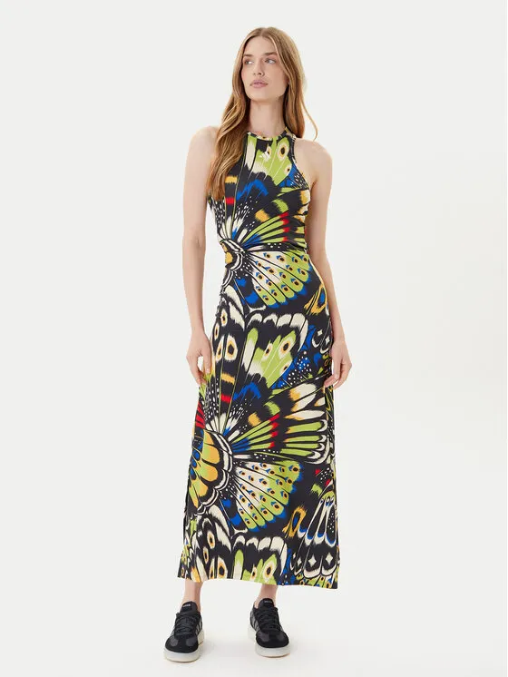 Φόρεμα καθημερινό · Έγχρωμο · Maxi