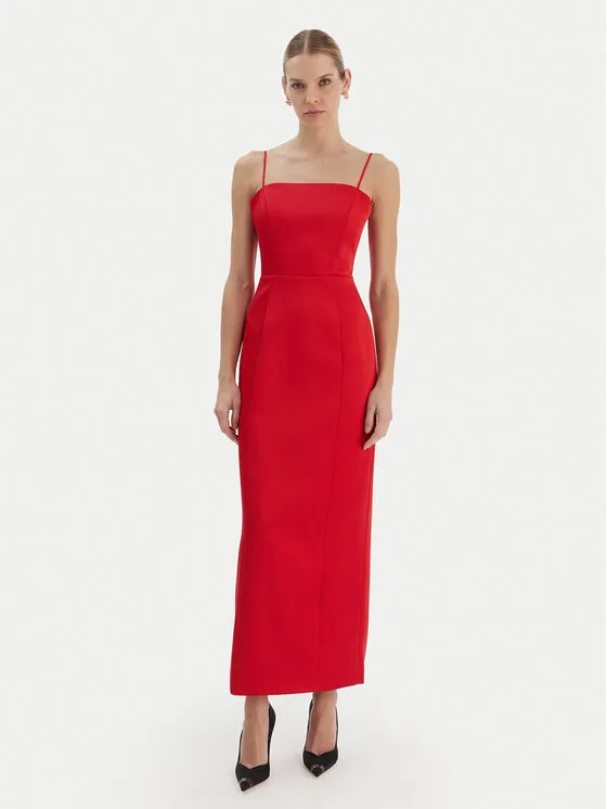 Φόρεμα βραδινό · Κόκκινο · Maxi