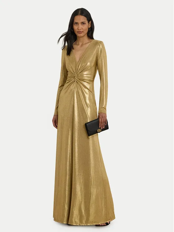 Φόρεμα βραδινό · Χρυσό · Maxi