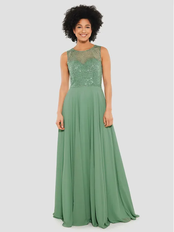 Φόρεμα βραδινό · Πράσινο · Maxi