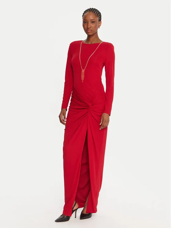 Φόρεμα βραδινό · Κόκκινο · Maxi