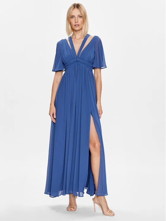 Φόρεμα βραδινό · Μπλε · Maxi