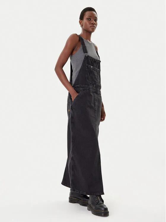 Φόρεμα τζιν · Γκρι · Maxi