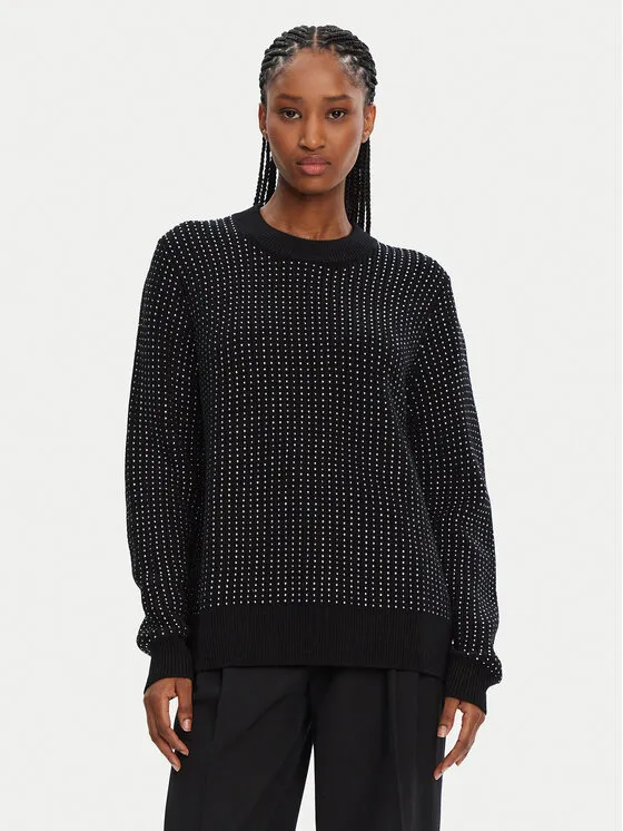 Πουλόβερ · Μαύρο · Regular Fit