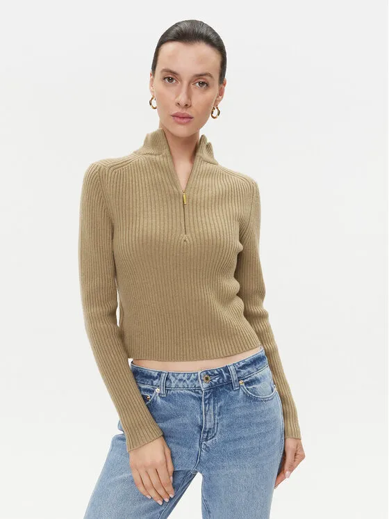 Πουλόβερ · Καφέ · Regular Fit