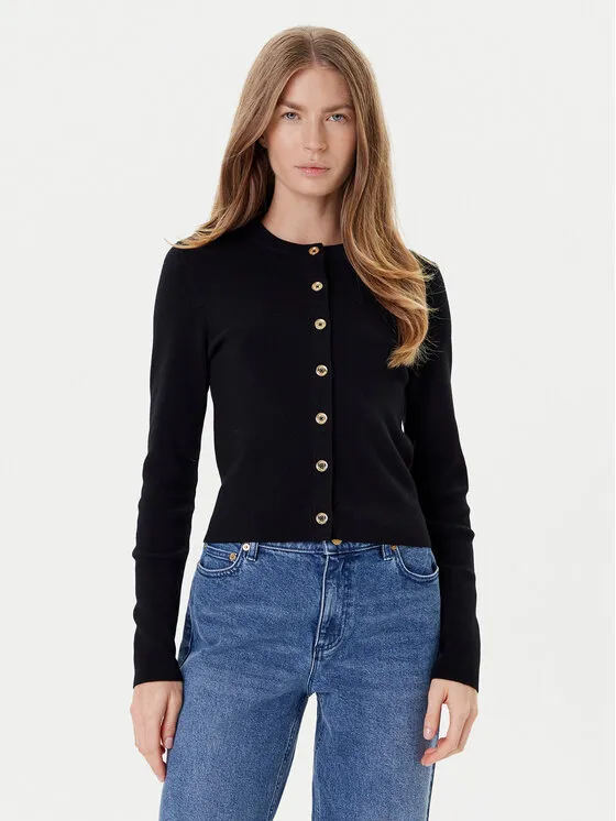 Ζακέτα · Μαύρο · Slim Fit