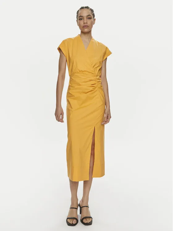 Φόρεμα καλοκαιρινό · Πορτοκαλί · Midi