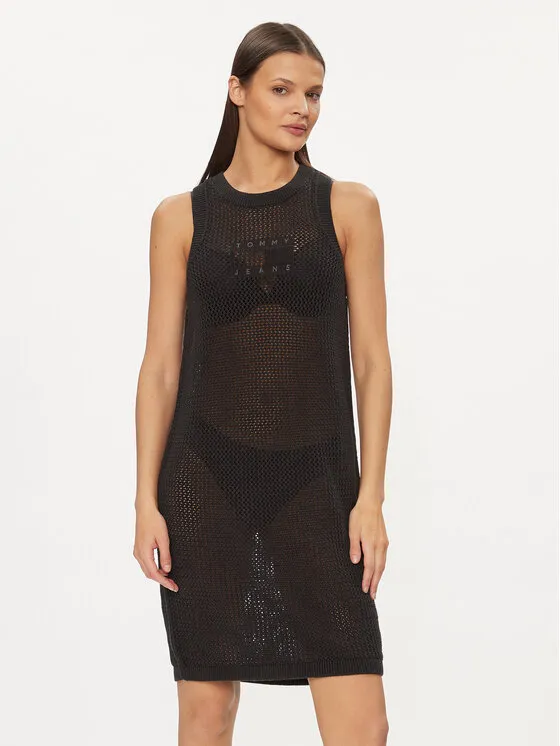 Φόρεμα καλοκαιρινό · Μαύρο · Midi