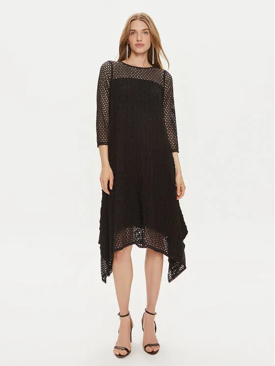 Φόρεμα καλοκαιρινό · Μαύρο · Midi