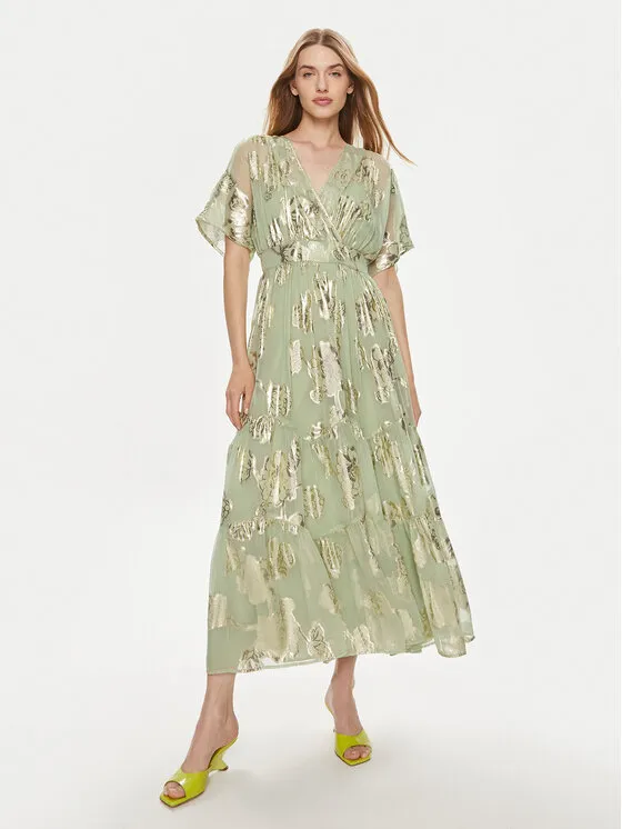 Φόρεμα κοκτέιλ · Πράσινο · Midi