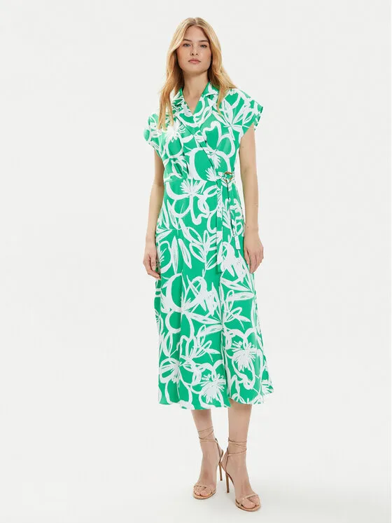 Φόρεμα καλοκαιρινό · Πράσινο · Midi