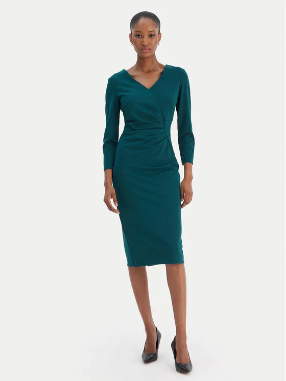 Φόρεμα κοκτέιλ · Πράσινο · Midi