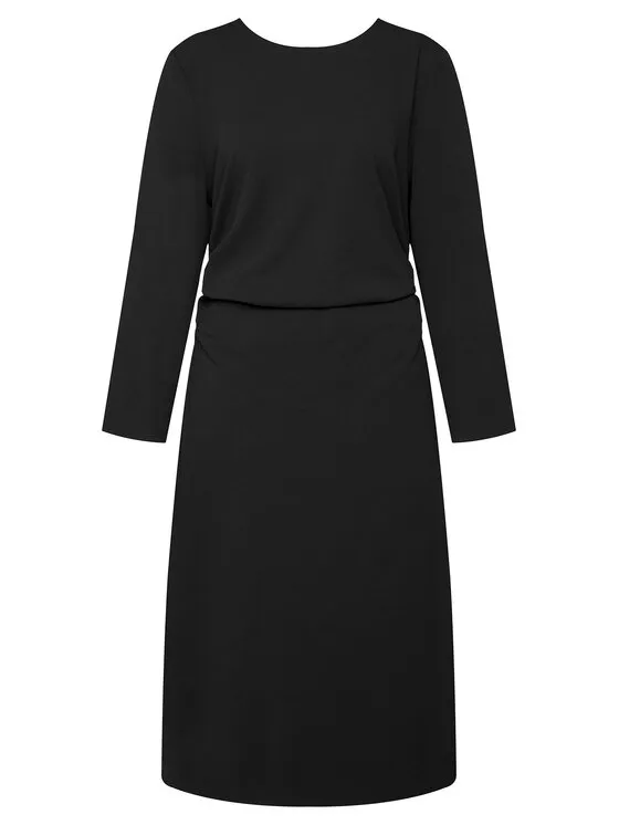 Φόρεμα κοκτέιλ · Μαύρο · Midi