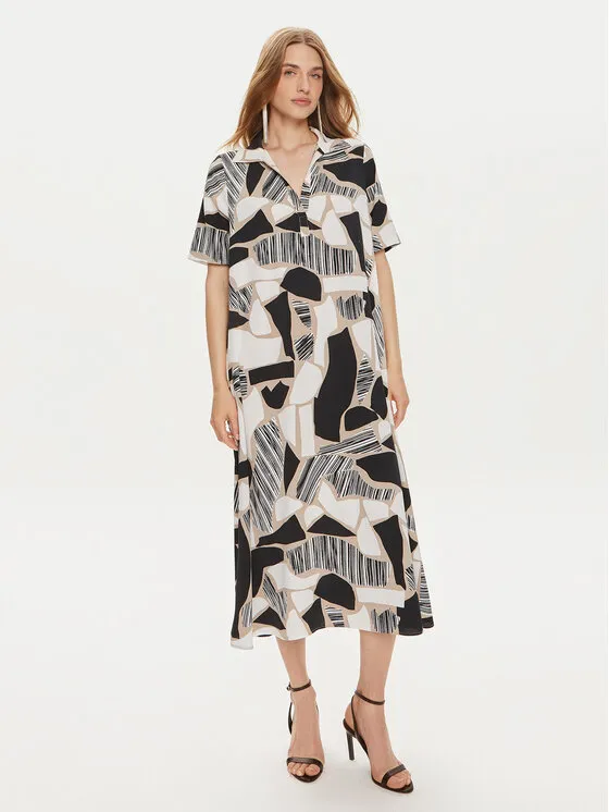 Φόρεμα καλοκαιρινό · Έγχρωμο · Midi