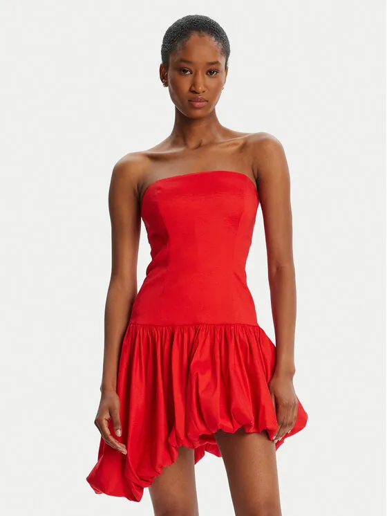 Φόρεμα κοκτέιλ · Κόκκινο · Mini