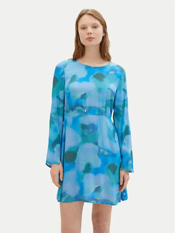 Φόρεμα καλοκαιρινό · Μπλε · Mini