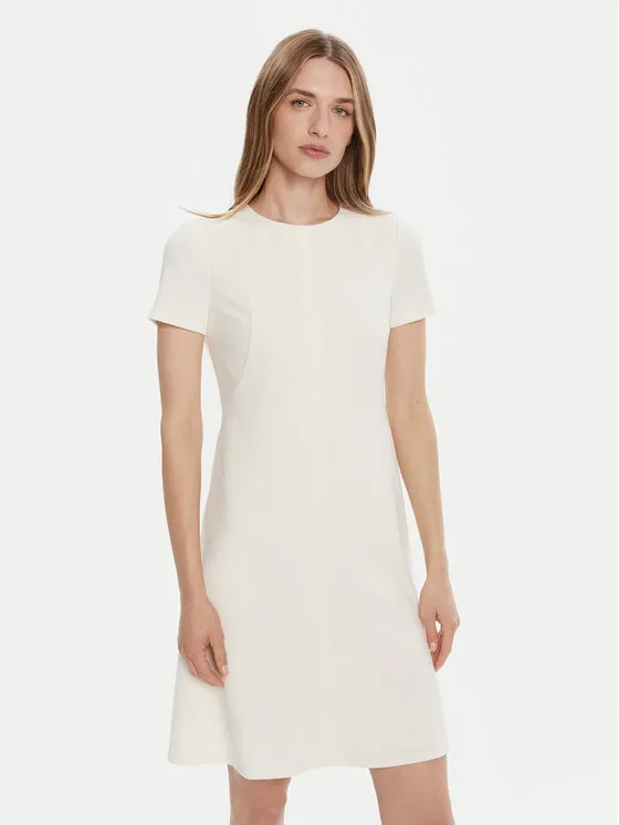 Φόρεμα κοκτέιλ · Εκρού · Mini