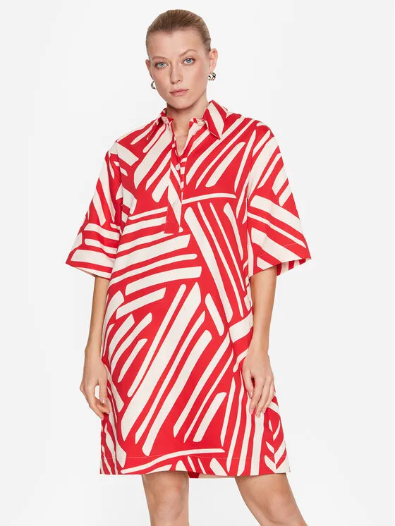 Φόρεμα καθημερινό · Κόκκινο · Mini