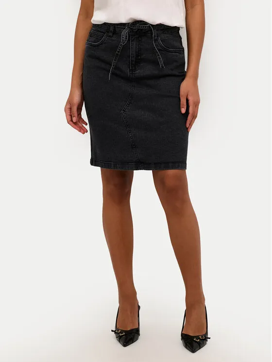 Φούστα τζιν · Γκρι · Mini