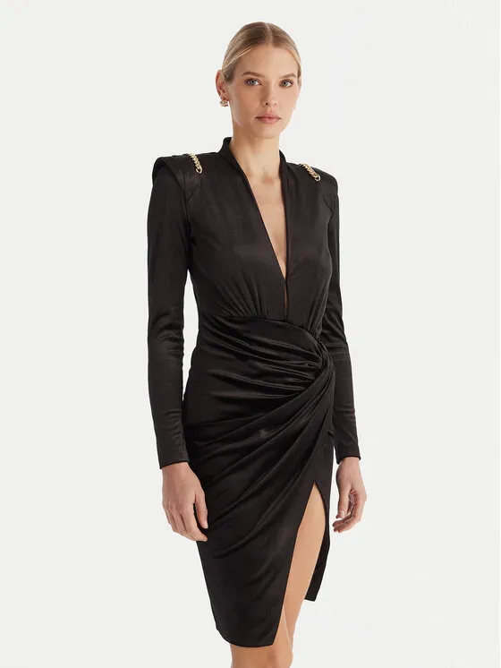 Φόρεμα κοκτέιλ · Μαύρο · Mini