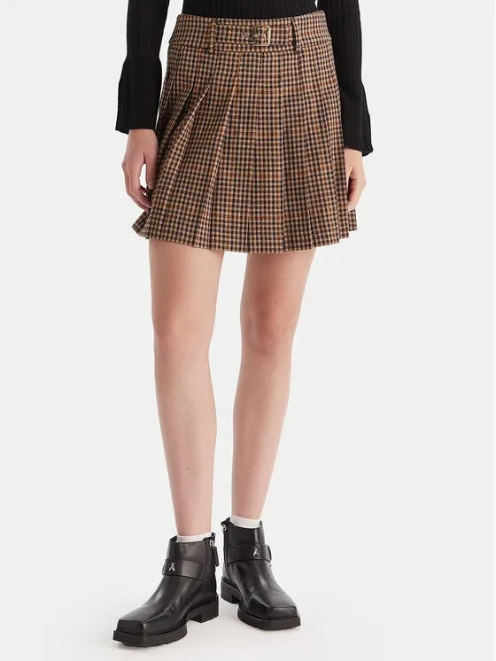 Φούστα mini · Μπεζ