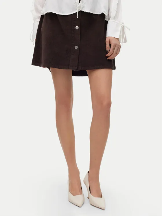 Φούστα mini · Καφέ