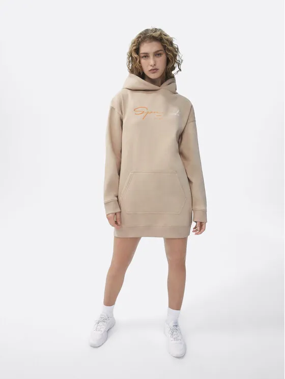 Φόρεμα υφασμάτινο · Μπεζ · Mini