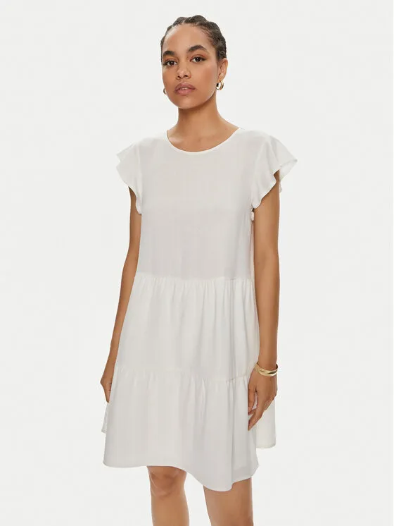 Φόρεμα καλοκαιρινό · Λευκό · Mini